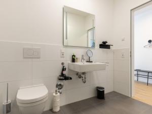 Koupelna v ubytování limehome Gütersloh Eickhoffstraße