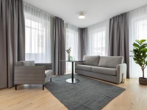 Posezení v ubytování limehome Gütersloh Eickhoffstraße