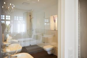 Koupelna v ubytování Hotel Prinzregent