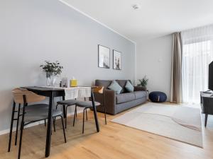 Posezení v ubytování limehome Gütersloh Eickhoffstraße