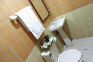 Ein Badezimmer in der Unterkunft Hotel Quinta Avenida