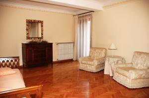Posezení v ubytování Casa Margherita