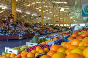 ein Laden voller Obst und Gemüse in der Unterkunft Casa La Veguetilla en San Mateo in Vega de San Mateo