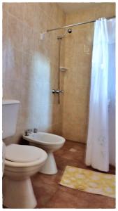 Koupelna v ubytování Vila Sornico