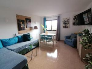 Posezení v ubytování Oasis Waves House