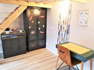 Kuchyň nebo kuchyňský kout v ubytování La Mezzanine par Picardie Homes
