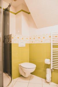 Koupelna v ubytování Willa Dzika Róża