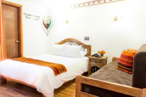 Casa San Blas Cusco Exquisite By Xima 객실 침대