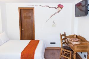 Casa San Blas Cusco Exquisite By Xima 객실 침대