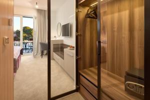 Kuchyň nebo kuchyňský kout v ubytování Luxury rooms il Ponte Trogir
