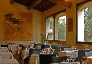 Restaurace v ubytování Villa Borghese, The Originals Relais