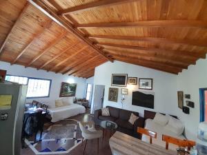 Posezení v ubytování Casa Horizontes