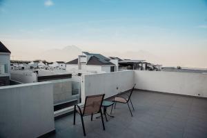Balkon atau teras di Mansion Cumbres Vista Panoramica Monterrey
