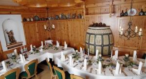 En restaurant eller et andet spisested på Hotel Wiesend