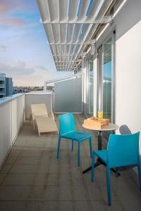 Balkon lub taras w obiekcie Aqua Hotel