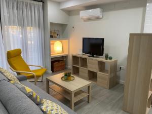 Televízia a/alebo spoločenská miestnosť v ubytovaní Loft céntrico 1 Córdoba
