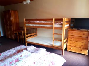 A bed or beds in a room at Privat Mrzkan