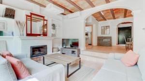 Posezení v ubytování Casa Rosada