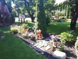 A garden outside Privat Mrzkan
