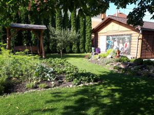 A garden outside Privat Mrzkan