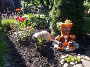 A garden outside Privat Mrzkan