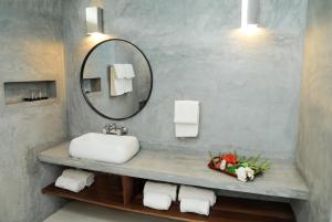 Koupelna v ubytování Eva Lanka Hotel - Beach & Wellness