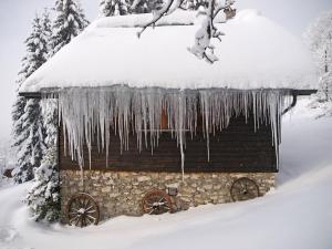 Chalet Chalet de la Vue des Alpes im Winter