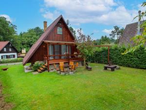 Vonkajšia záhrada v ubytovaní Chalet Dehtáře by Interhome