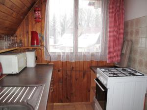 Kuchyňa alebo kuchynka v ubytovaní Chalet Dehtáře by Interhome