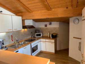 Küche/Küchenzeile in der Unterkunft Landhaus Alpenstern