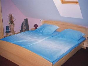 Postel nebo postele na pokoji v ubytování Studio Chlívce u Hronova-1 by Interhome