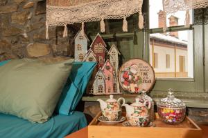 Posezení v ubytování Dandy Villas Metsovo-Metska-Down Town-Up to 7