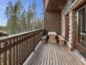 Balkón nebo terasa v ubytování Holiday Home Karhunkieppi 9 b by Interhome