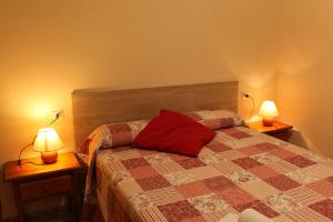 Postel nebo postele na pokoji v ubytování Apartaments Turístics Vilaró