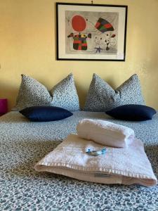 Postel nebo postele na pokoji v ubytování JFK b & b