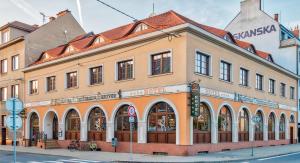 Budova, kde se hotel nachází