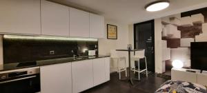 Dapur atau dapur kecil di Alps Spirits - B&B Studio