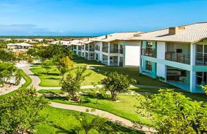 an aerial view of a resort with a park at IMBASSAI... UM PARAISO ESPERANDO POR VOCE in Mata de Sao Joao