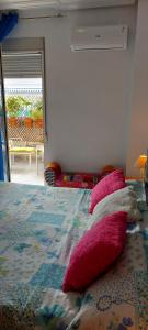 Postel nebo postele na pokoji v ubytování Casablanca Penthouse Apartment with private roof terrace 70m2 + 37 fotografií