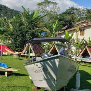 Κήπος έξω από το Farah Camping Smartcamp hospedagem econômica