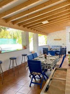 Posezení v ubytování Casa Rural El Níspero