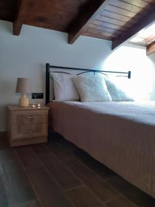 A bed or beds in a room at The view attic