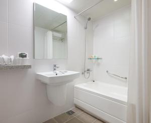 Koupelna v ubytování Metro Hotel Myeongdong