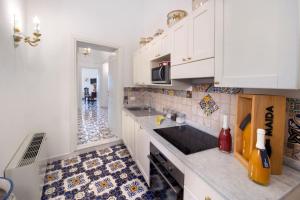 Cuisine ou kitchenette dans l'établissement Palazzo Pascal