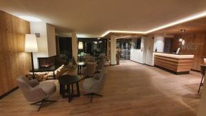 Posezení v ubytování Hotel Wolf