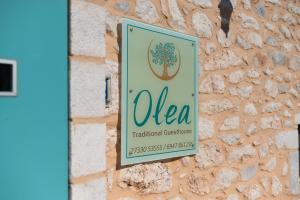 Certifikát, hodnocení, plakát nebo jiný dokument vystavený v ubytování Olea