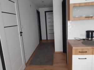 Kuchyňa alebo kuchynka v ubytovaní DOM POD MARESZKĄ