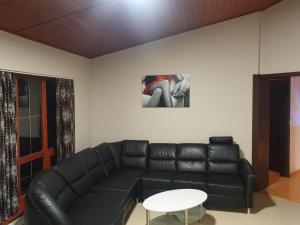 Posezení v ubytování Vila Almini Drienica Lysa