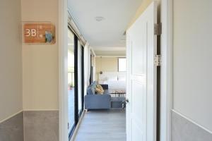 Cama o camas de una habitación en 嵵裡仙人掌海景民宿Ocean view room