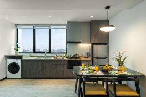 Kuchyň nebo kuchyňský kout v ubytování Citadines Prai Penang